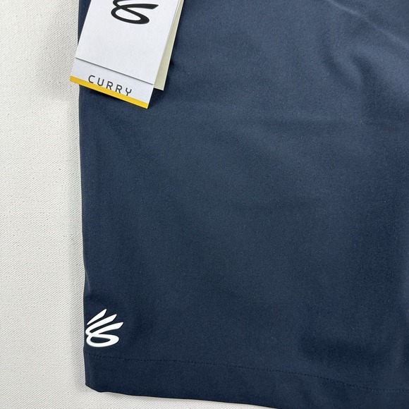 Under Armour X Steph Curry Splash Shorts Chino Golf Mens 32 Blue - Picture 3 of 6
